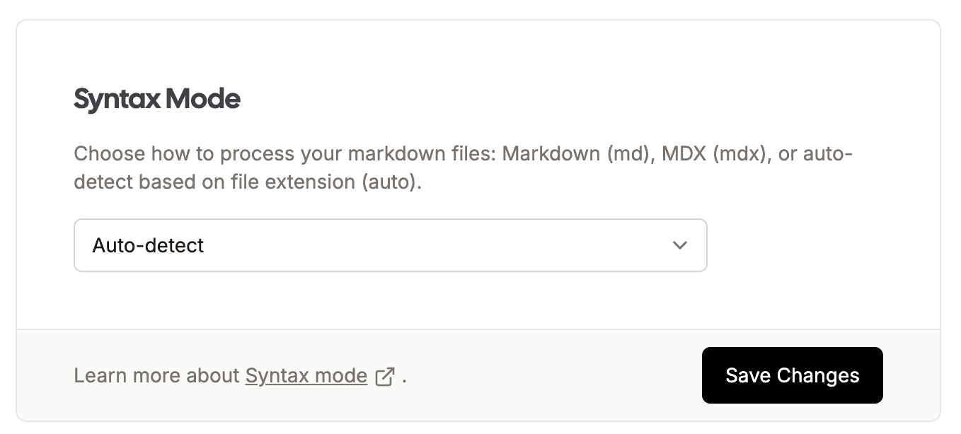 syntax-mode-config